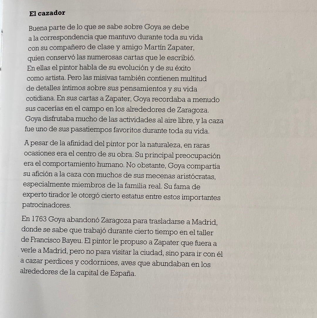 Así es... GOYA
