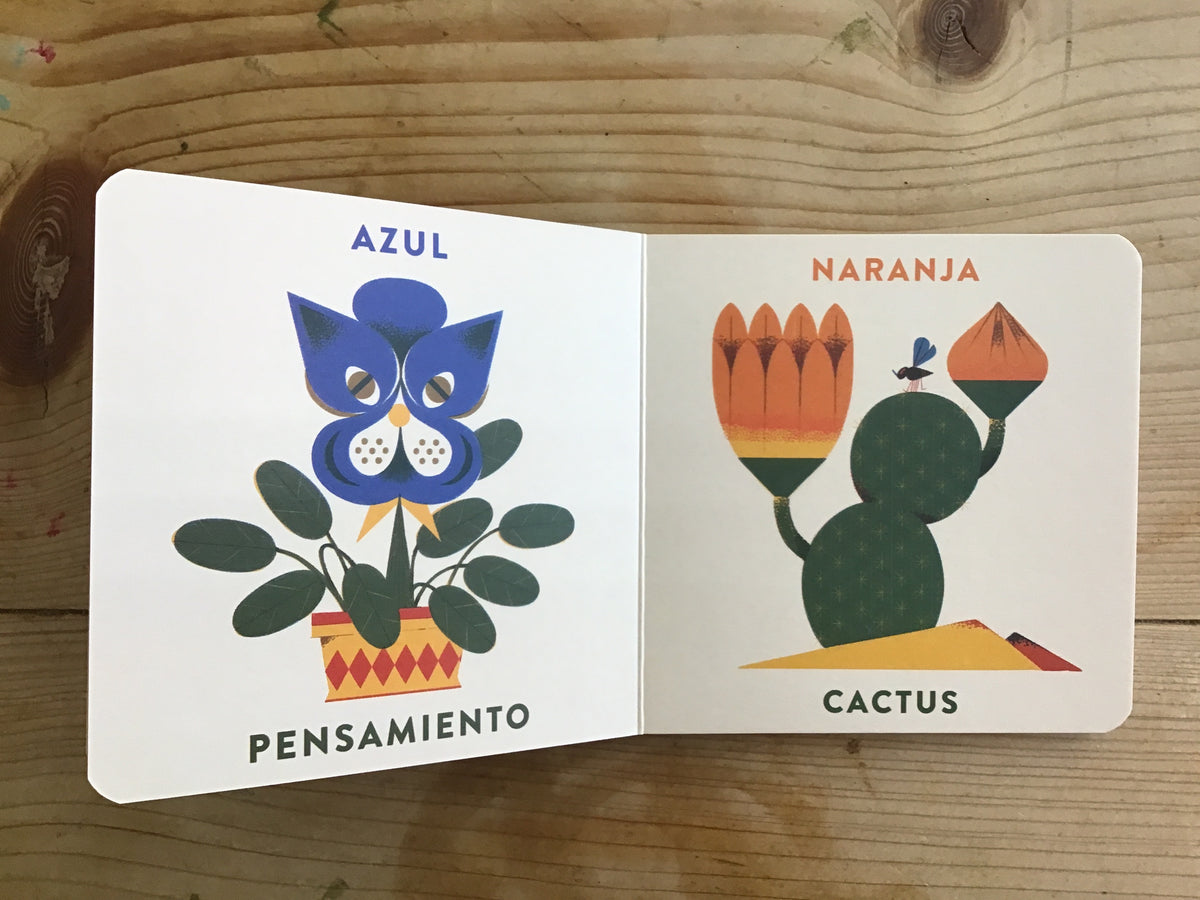 EL JARDÍN NOS ENSEÑA LOS COLORES (mini)