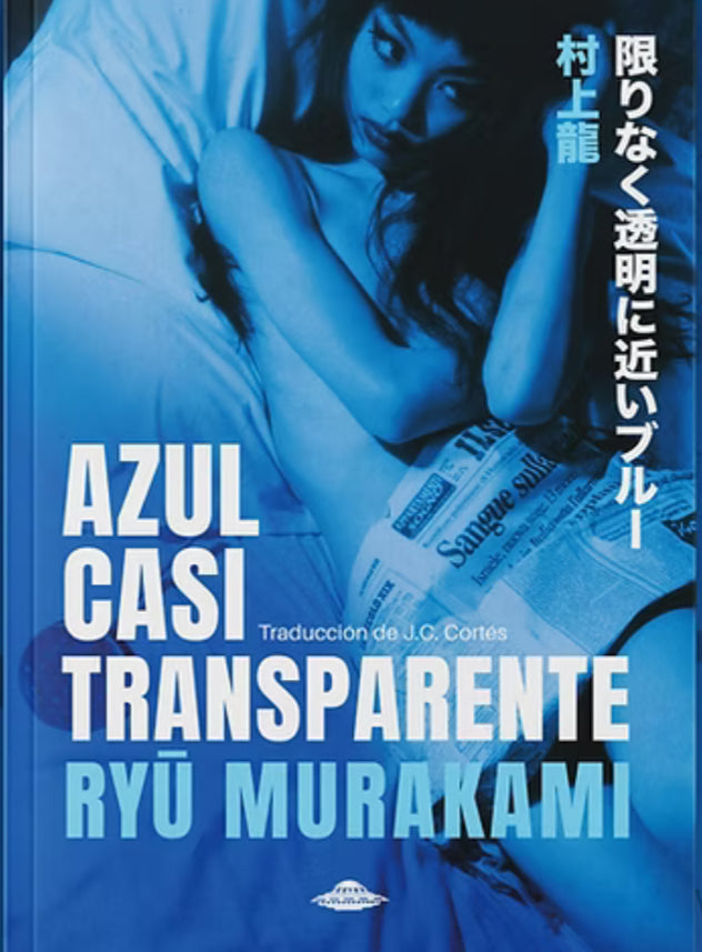 Azul casi transparente