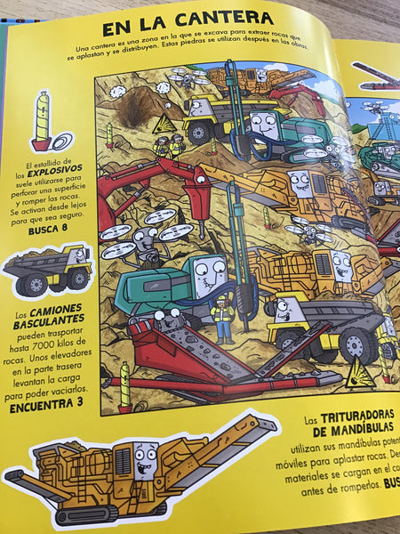 ¿Dónde está la excavadora