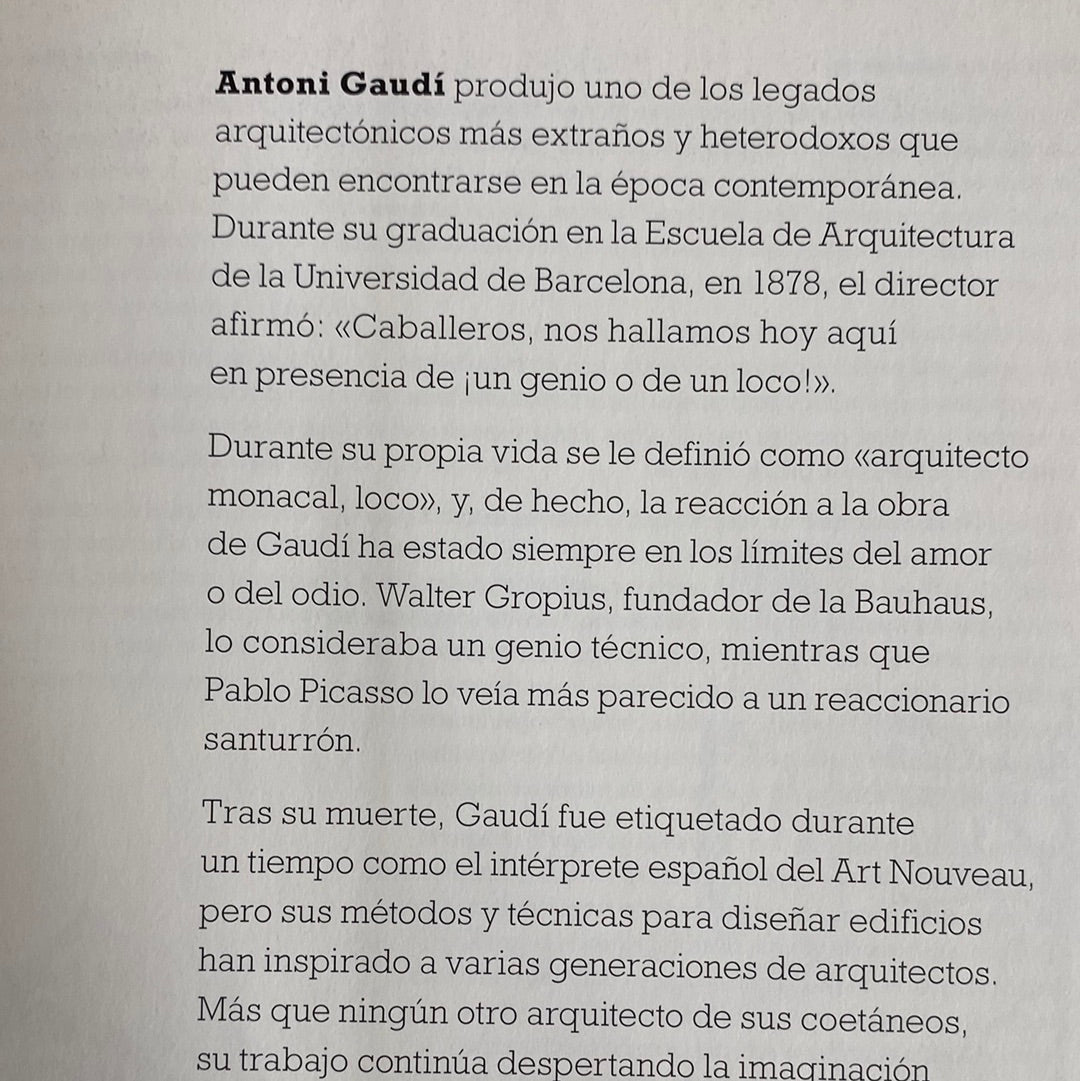 Así es... GAUDÍ