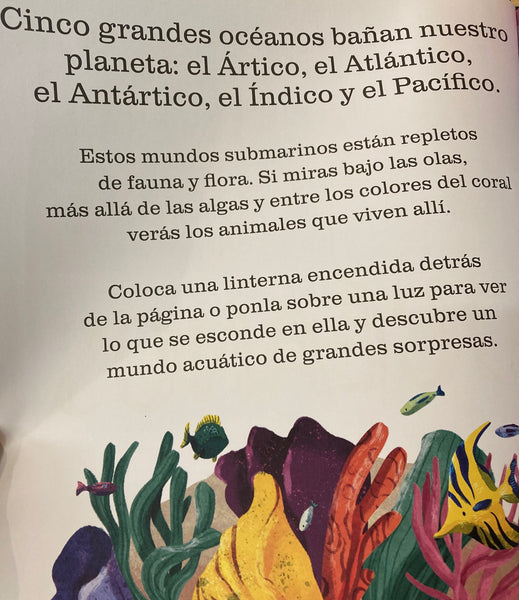 OCÉANOS. Un libro para iluminar