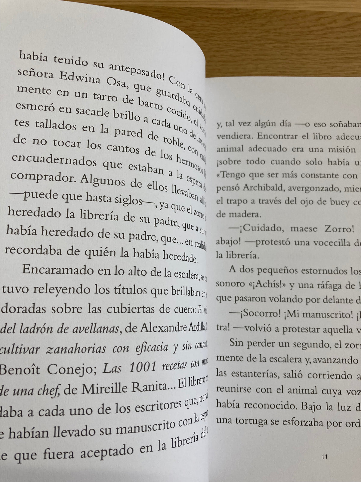 Memorias del bosque, Los recuerdos de Ferdinand Topo