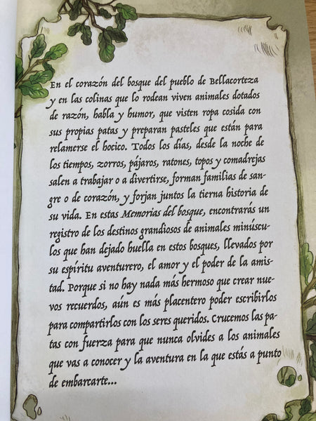 Memorias del bosque, Los recuerdos de Ferdinand Topo