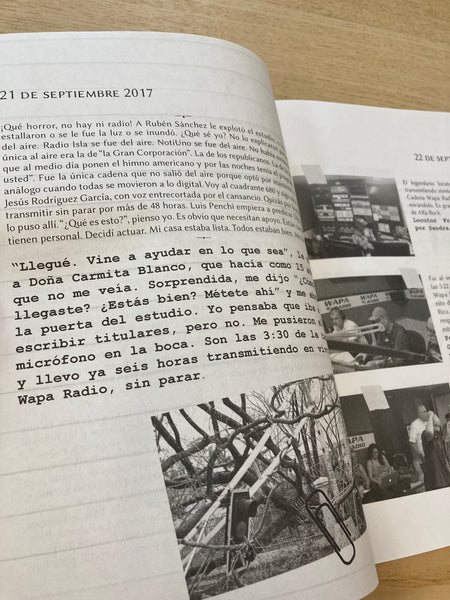 Bitácora de una transmisión radial