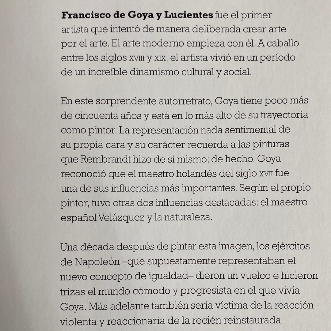 Así es... GOYA