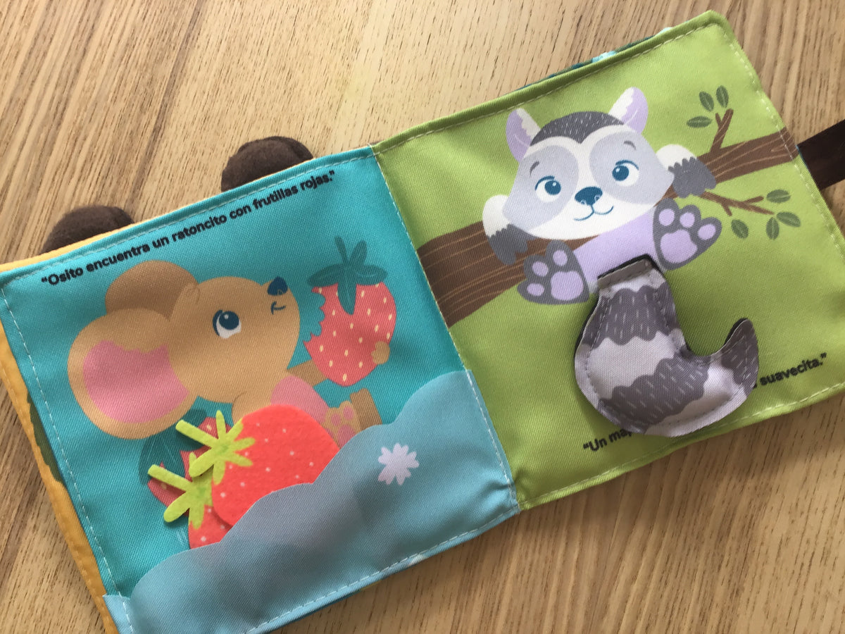 Libro sensorial Oso