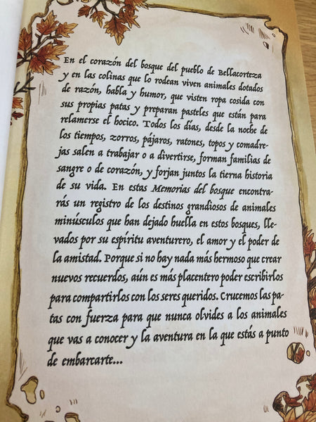 Memorias del Bosque, los cuadernos de Cornélius Zorro