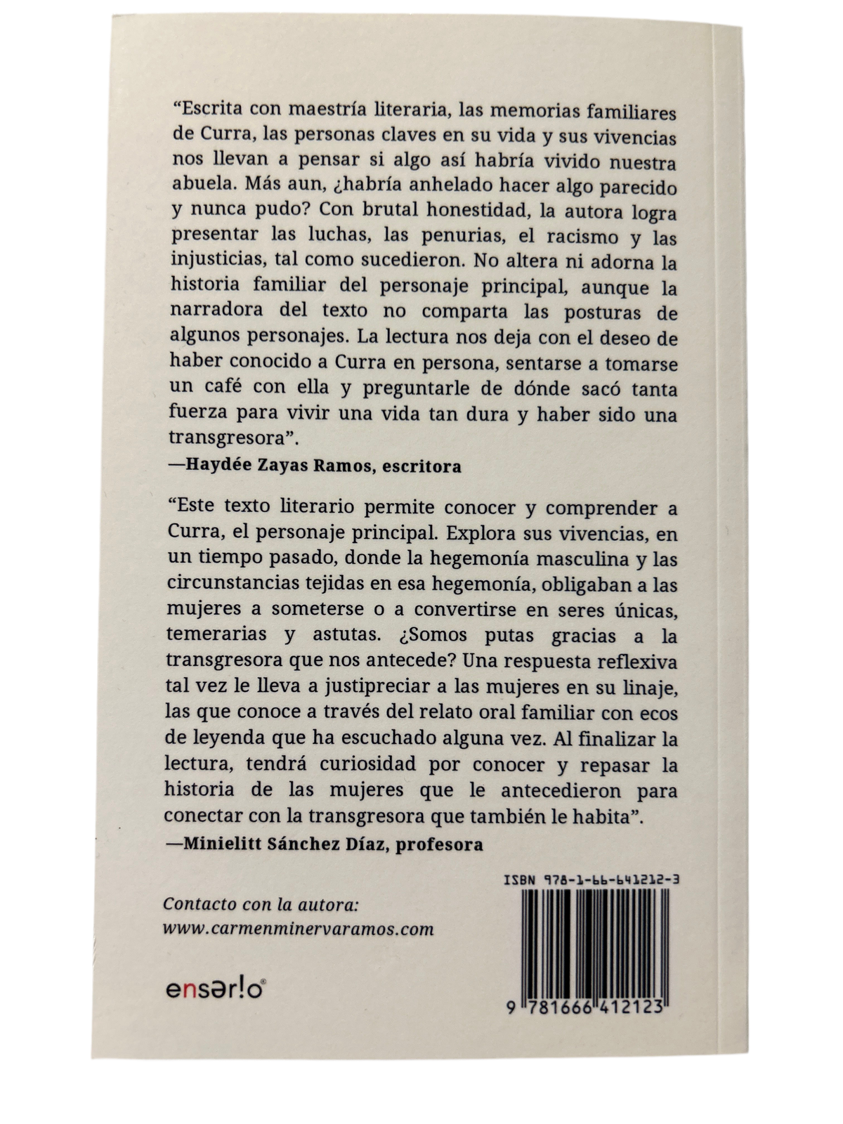 La transgresora que me habita