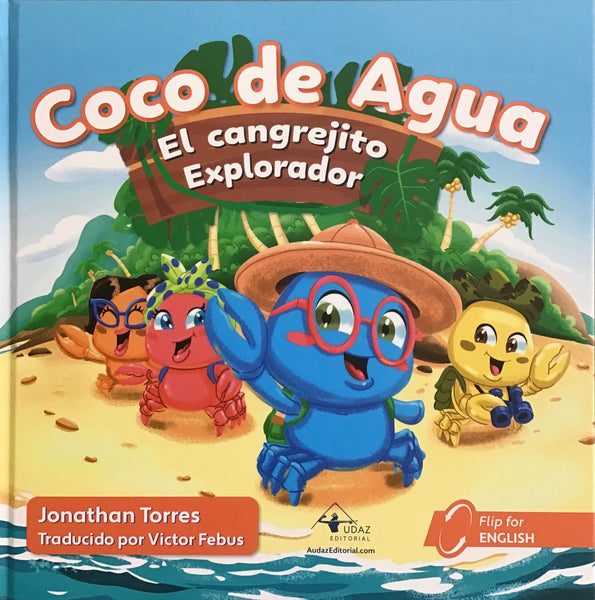 Coco de agua el cangrejito explorador