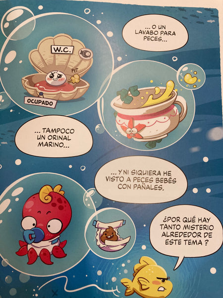 ¿DÓNDE HACEN PIPÍ LOS PECES?