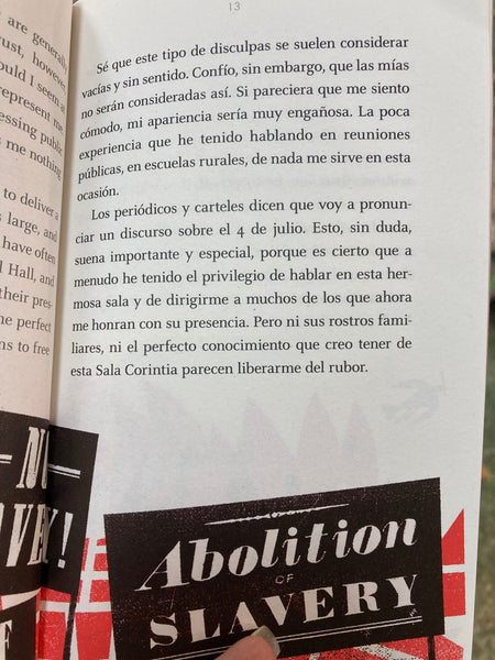 FREDERICK DOUGLASS: ¿Debo argumentar el sinsentido de la esclavitud?