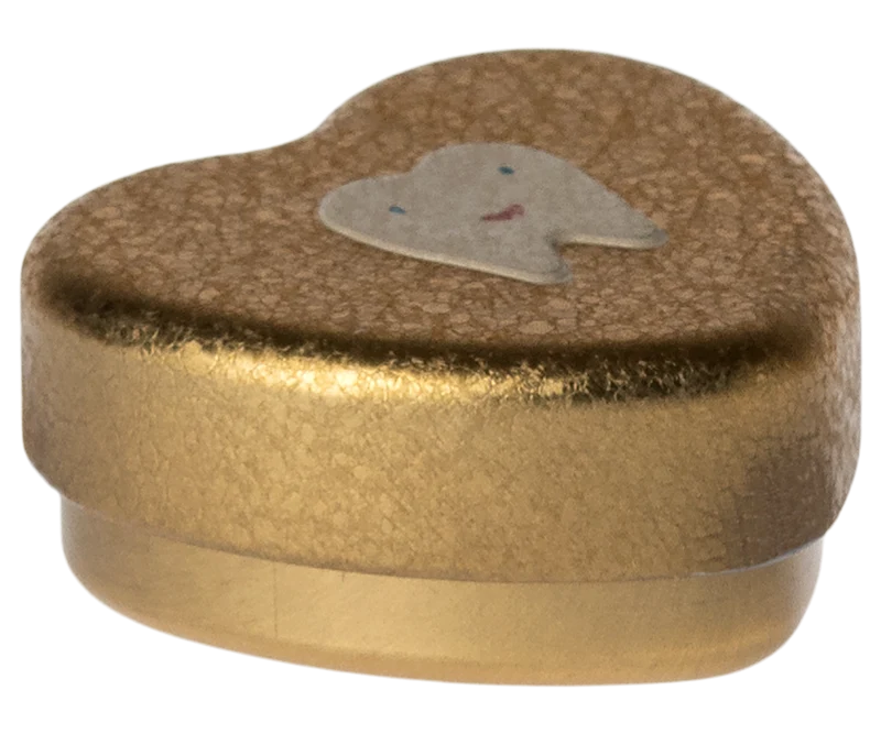 Tooth box, small-Gold