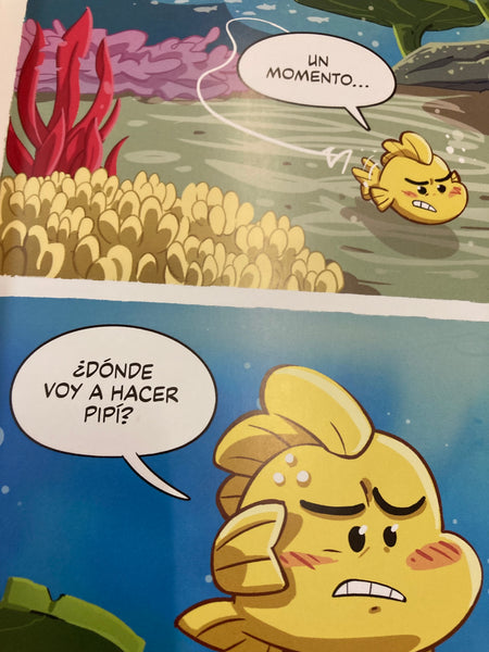 ¿DÓNDE HACEN PIPÍ LOS PECES?