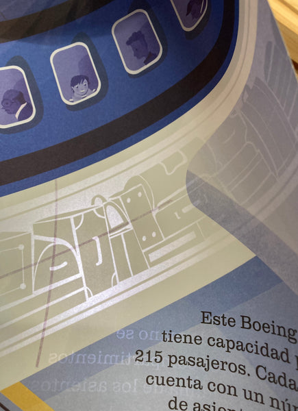 EN EL AVIÓN. Un libro para iluminar