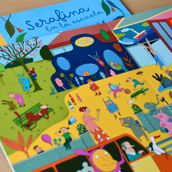 Serafina. En la escuela