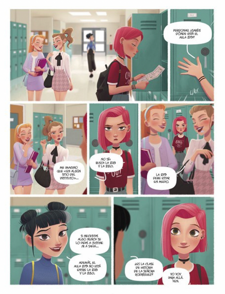 ELLAS 1. La chica nueva(s)