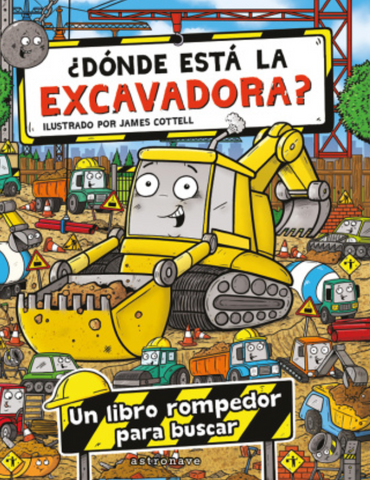¿Dónde está la excavadora