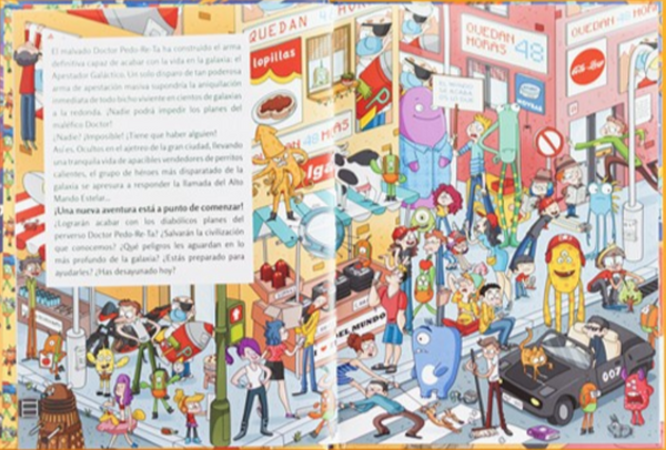 Búscalo... ¡en el espacio!