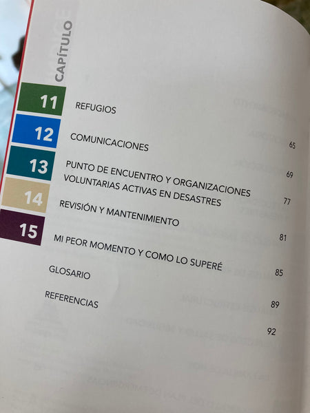 Emergencias y desastres, una guía práctica para desarrollar tu plan para emergencias