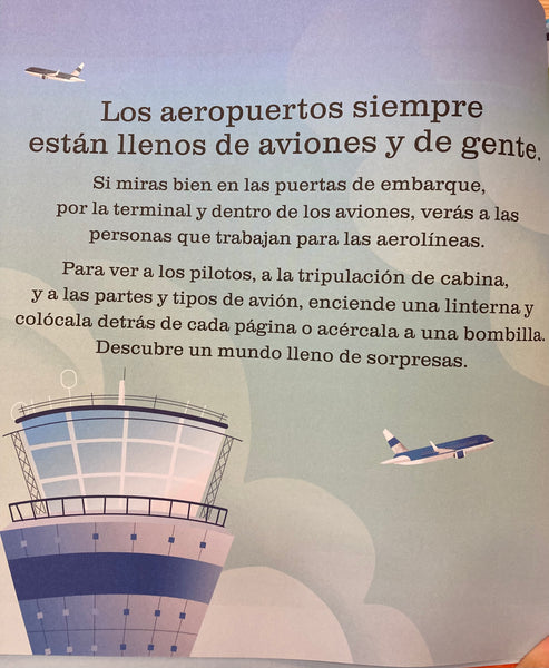 EN EL AVIÓN. Un libro para iluminar