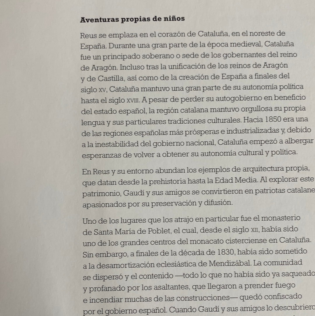 Así es... GAUDÍ