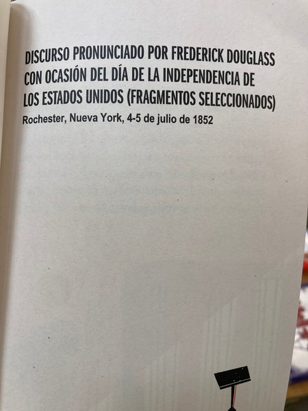 FREDERICK DOUGLASS: ¿Debo argumentar el sinsentido de la esclavitud?