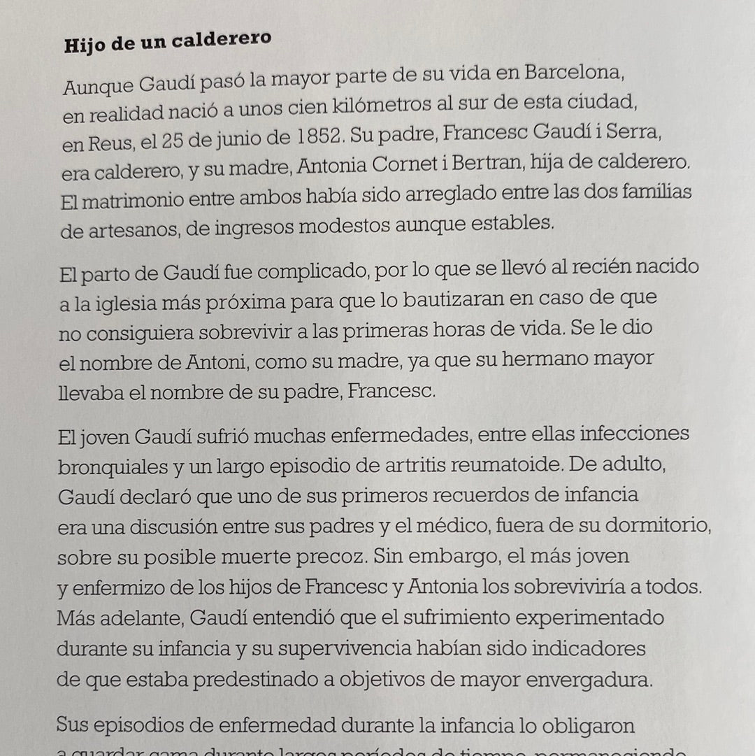 Así es... GAUDÍ