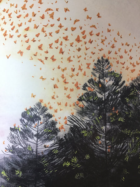 La mariposa monarca