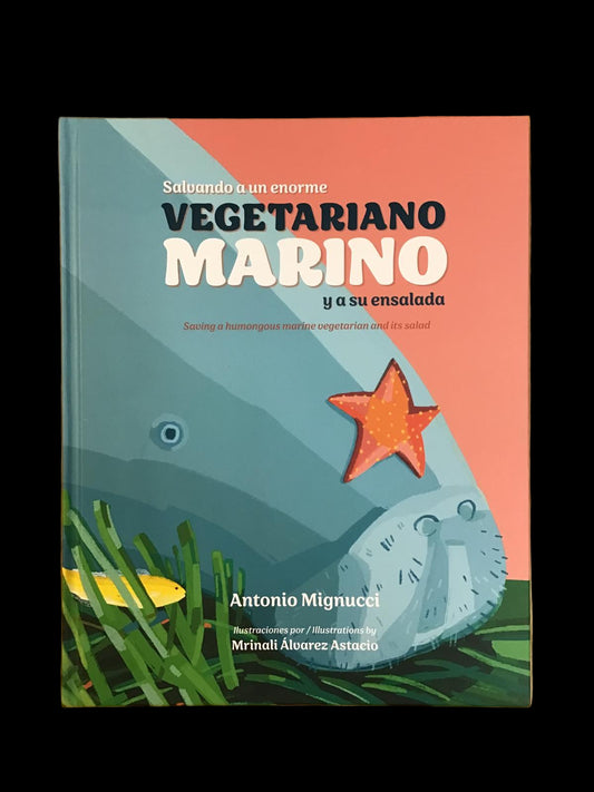 Salvando a un enorme vegetariano marino y a su ensalada