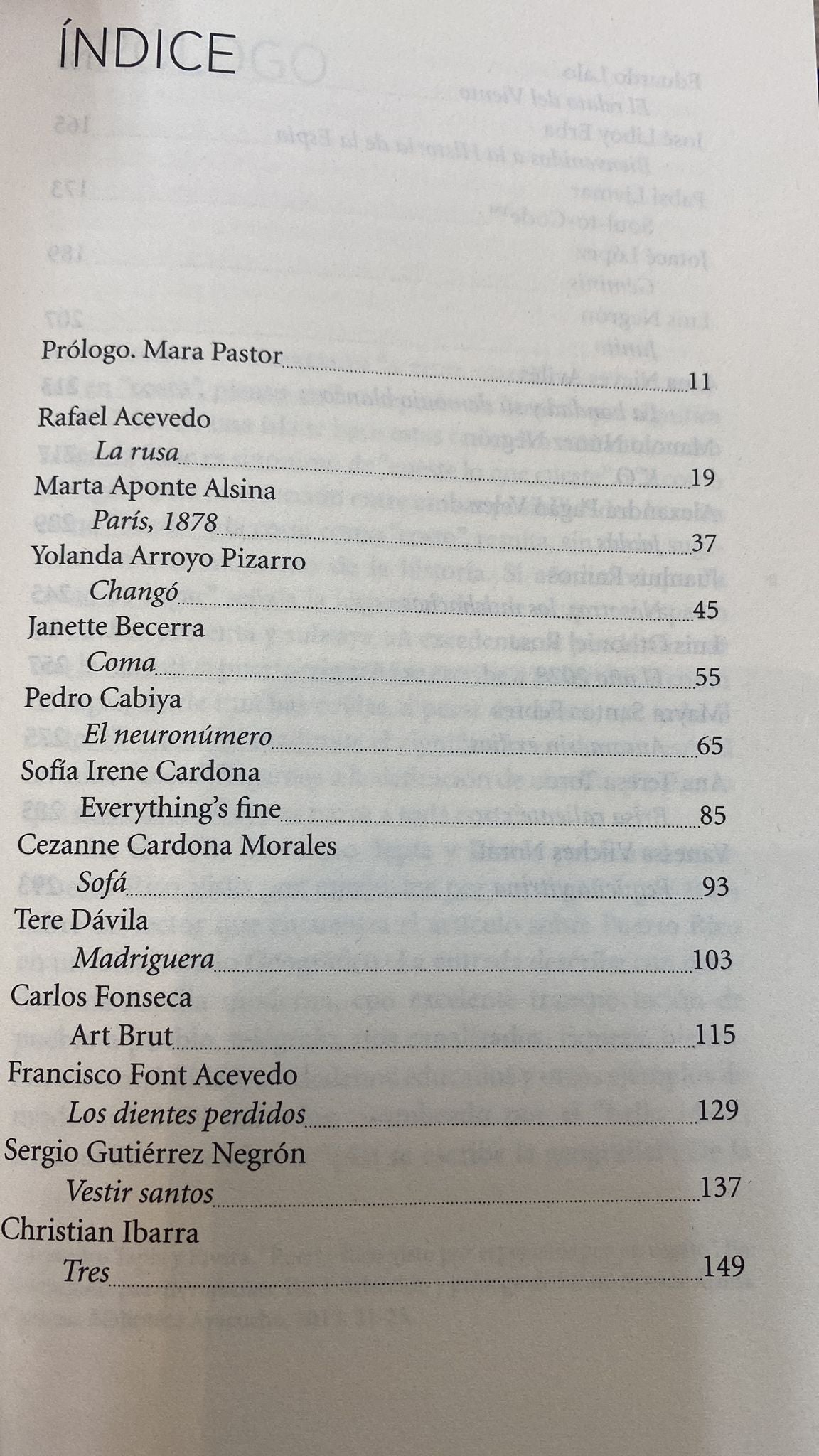 A toda costa: Narrativa Puertoriqueña reciente