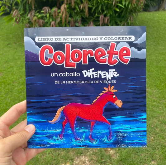 COLORETE UN CABALLO DIFERENTE - Libro de actividades
