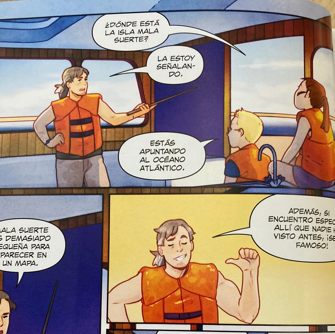 AL OTRO LADO DEL INSTITUTO. La isla de los monstruos