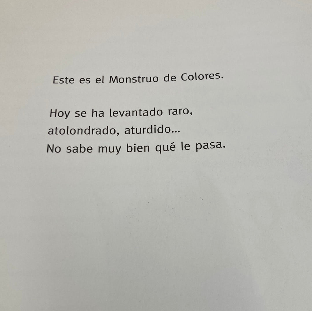 EL MONSTRUO DE COLORES