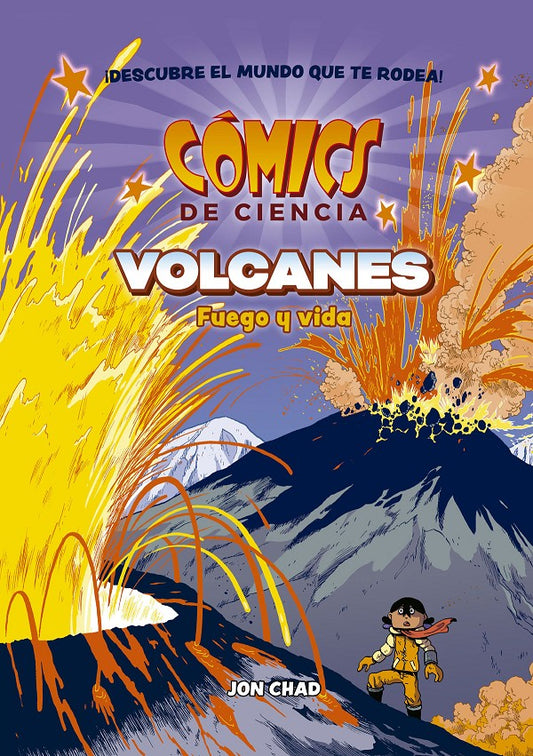 CÓMICS DE CIENCIA. Volcanes: fuego y vida