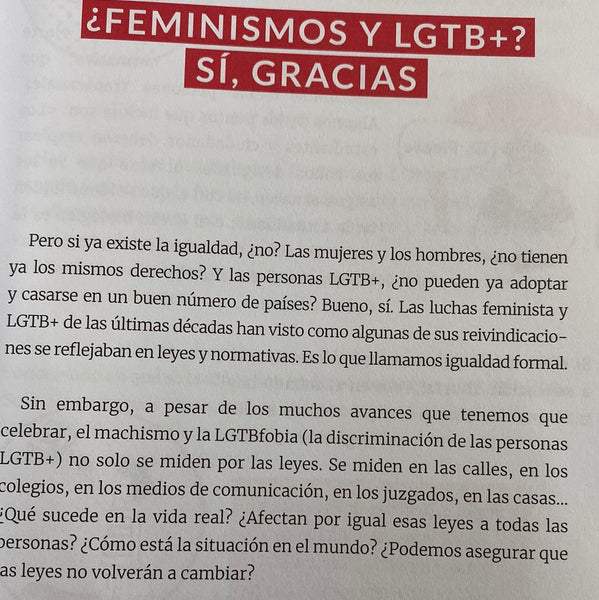 ¡IMPARABLES! Feminismos y LGTB+